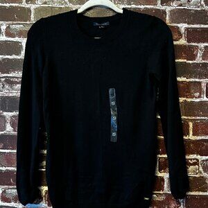Tommy Hilfiger Black Beaded Crewneck Sweater